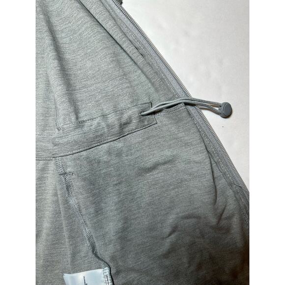 Lands End Women's Size Small Soft Performance Full Zip Hoodie Pockets Stretch - Picture 7 of 8